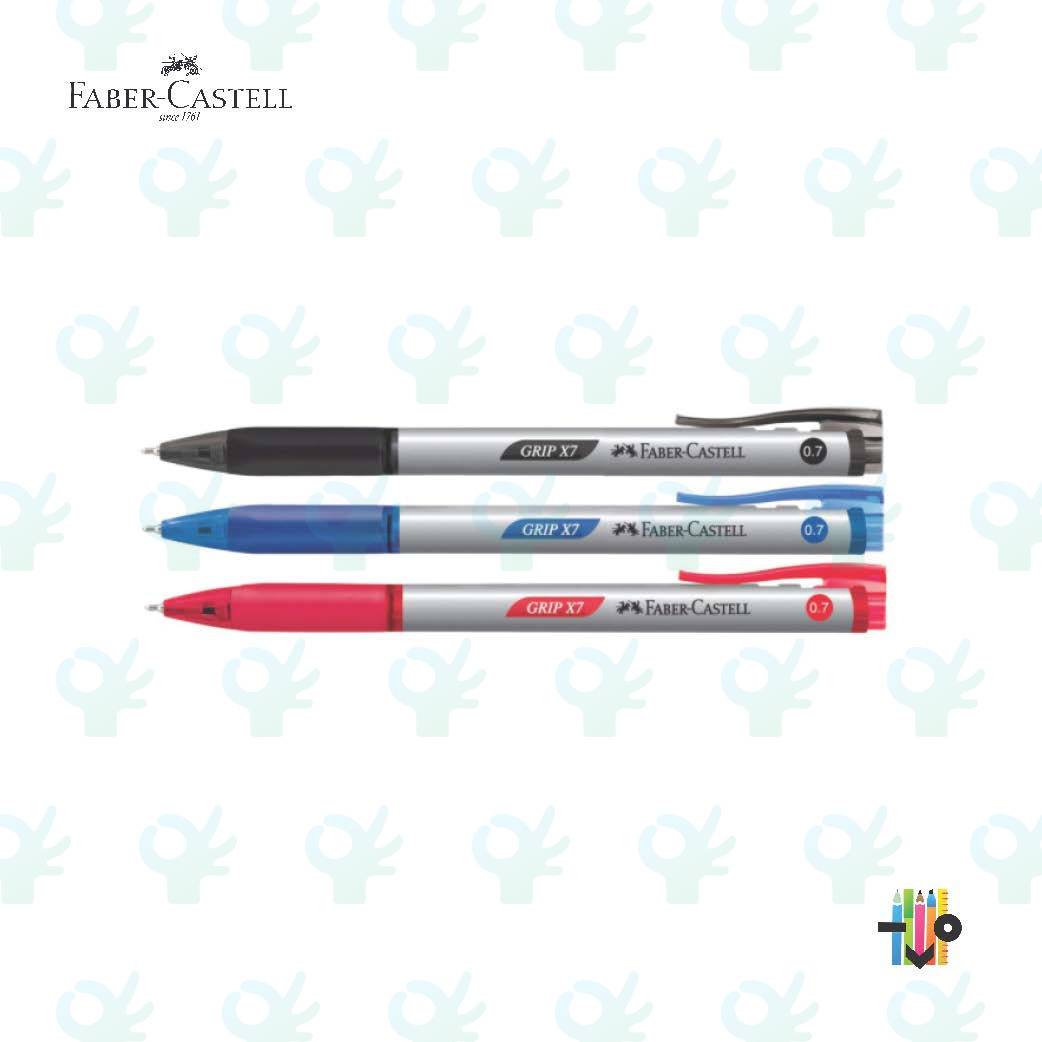 Ofiskita Faber Castell Grip X7 Ball Pen 0.7MM (40/1920)
